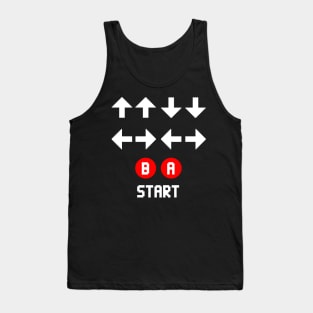 Konami Code Tank Top